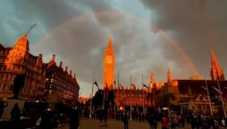 Prince William discusses rainbows at Queen Elizabeth’s funeral