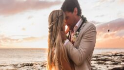 Josh Hall and Christina Hall wed in a private ceremony on Maui
