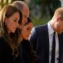 Meghan Markle, Kate ignore each other at tributes for Queen
