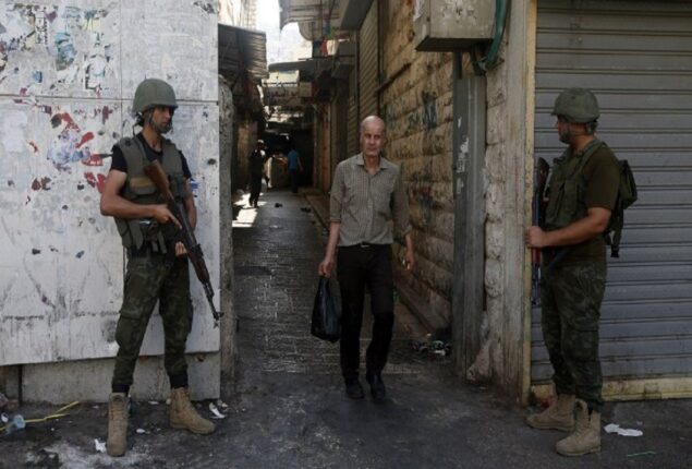 Nablus: One person is killed in clashes with Palestinian security forces