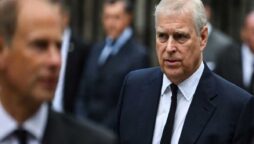 Charles’ brother Prince Andrew was allowed for only one day