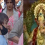 AbRam visits Lalbaugcha Raja after celebrating Ganesh Chaturthi