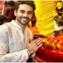 Abhishek Bajaj visit Lalbaugcha Raja to be blessed for his film