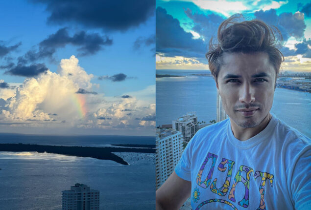 Ali Zafar vibes somewhere around the rainbow
