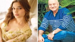 Anupam Kher and Saiee Manjrekar