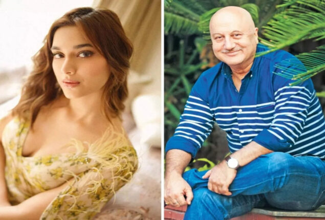 Anupam Kher and Saiee Manjrekar expected in a family entertainer