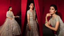 Ayeza Khan’s captivating appearance lit up the stage at the 8th Annual Hum Awards