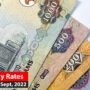 Currency rates in Pakistan – Dollar, Euro, Pound, on, 13th Sept 2022