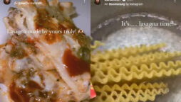 Dananeer Mobeen’s Thursday dinner is all about cooking Lasagna