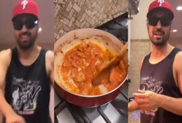 Diljit Dosanjh cook ‘kaatilana khatrnak chicken,’ shows fans kitchen