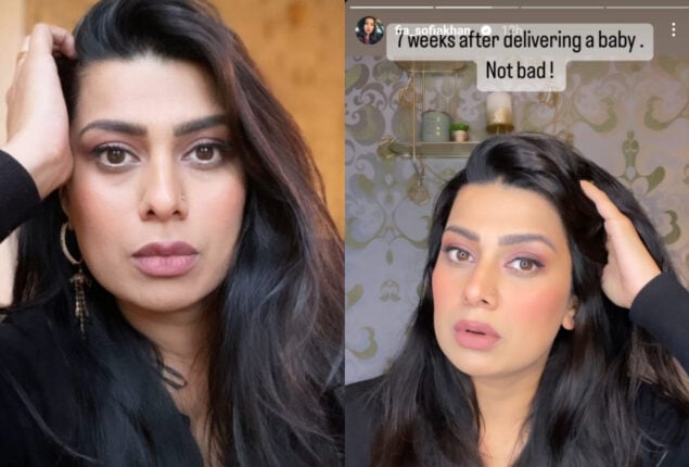 Fia Khan’s amazing & fast weight loss after delivery