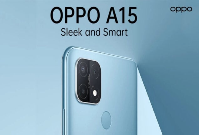 Oppo A15 price in Pakistan & features