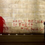 Man arrested after Washington Monument vandalized with red paint