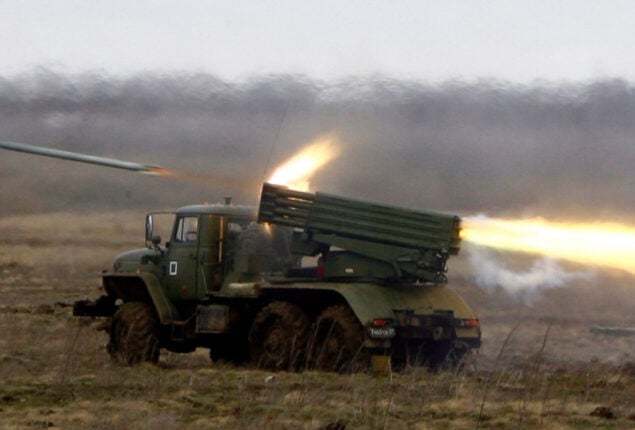 Soviet-era rocket launcher still serving on Ukraine frontline