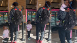 Watch viral: Little girl is excited to see her favorite teacher
