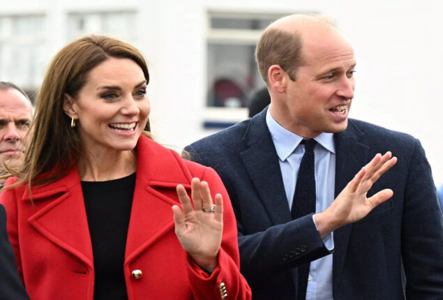Prince William and Kate Middleton travelled to Wales for first time