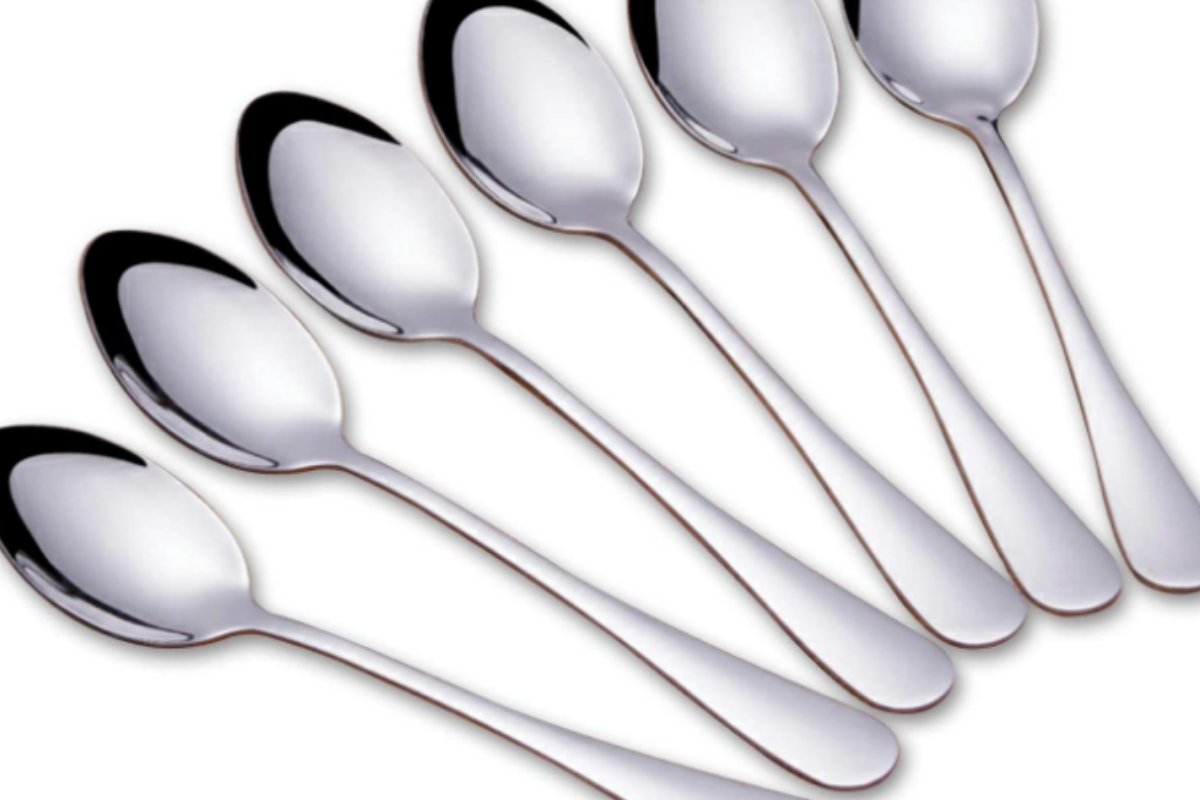62 steel spoons