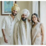 Shahid Kapoor and Mira Rajput in photo that Kunal shared from wedding