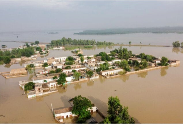 Flood causes economical damage to Pakistan in current fiscal year