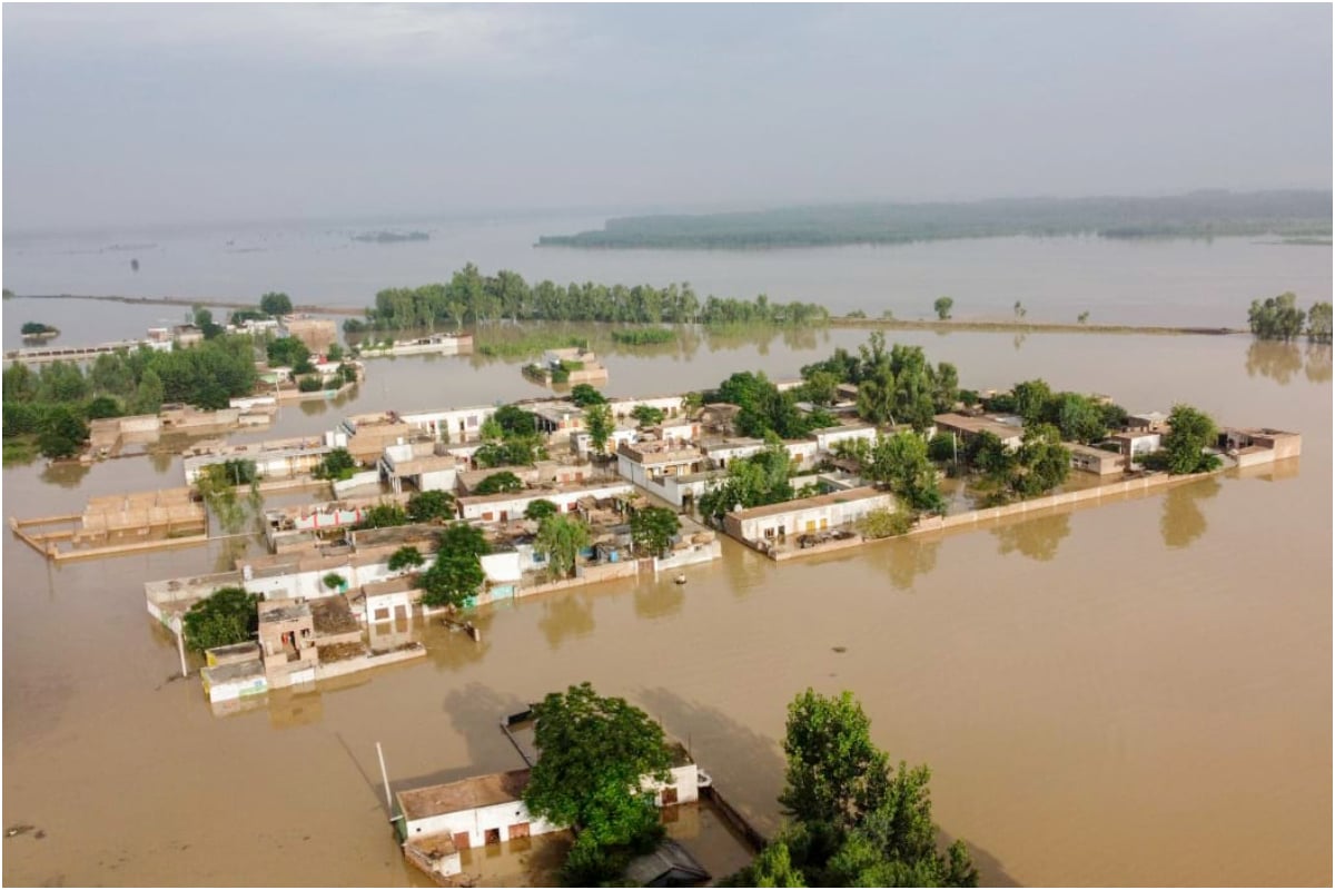 Flood causes economical damage