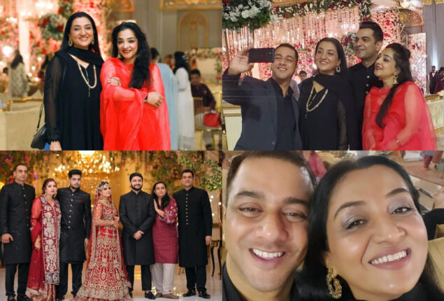 Nadia Khan drops pictures from Sarmad Khoosat’s niece wedding ceremony