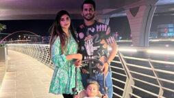 Watch: Hassan Ali enjoying with wife during Asia Cup 2022