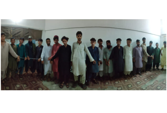 26 illegal Afghan immigrants arrested in Karachi after operation