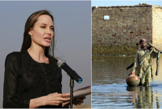 Angelina Jolie says Pakistan floods a wakeup call for world