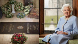 Royal family shares photo of Queen Elizabeth’s grave