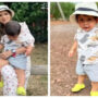 Jeh Ali Khan looks as lovely in yellow shoes and round hat