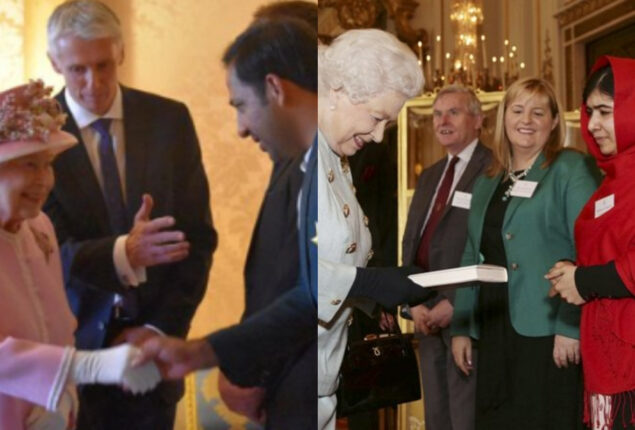 Pakistani celebrities from who met Queen Elizabeth II