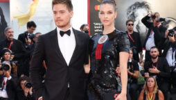 Barbara Palvin and Dylan Sprouse enjoy fashion moment at Venice Film Festival