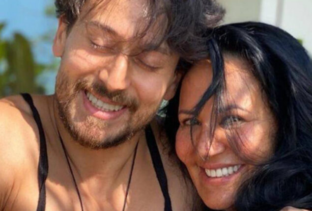 Tiger Shroff looks fabulous in black suit and shades Ayesha Shroff REACT