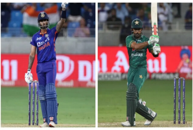 Can Suryakumar Yadav take Babar Azam in ICC T20I rankings?