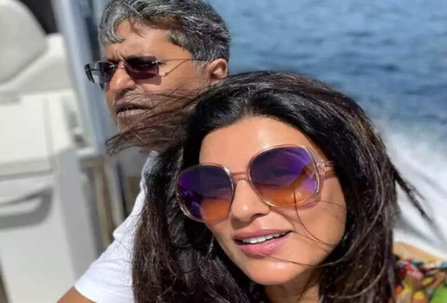 Lalit Modi and Sushmita Sen