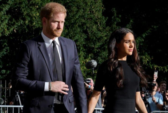 Prince Harry looked ‘sad’ at the ‘sight of his family’