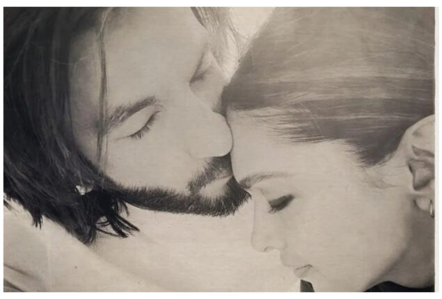 Personalized chopsticks for Ranveer Singh and Deepika Padukone