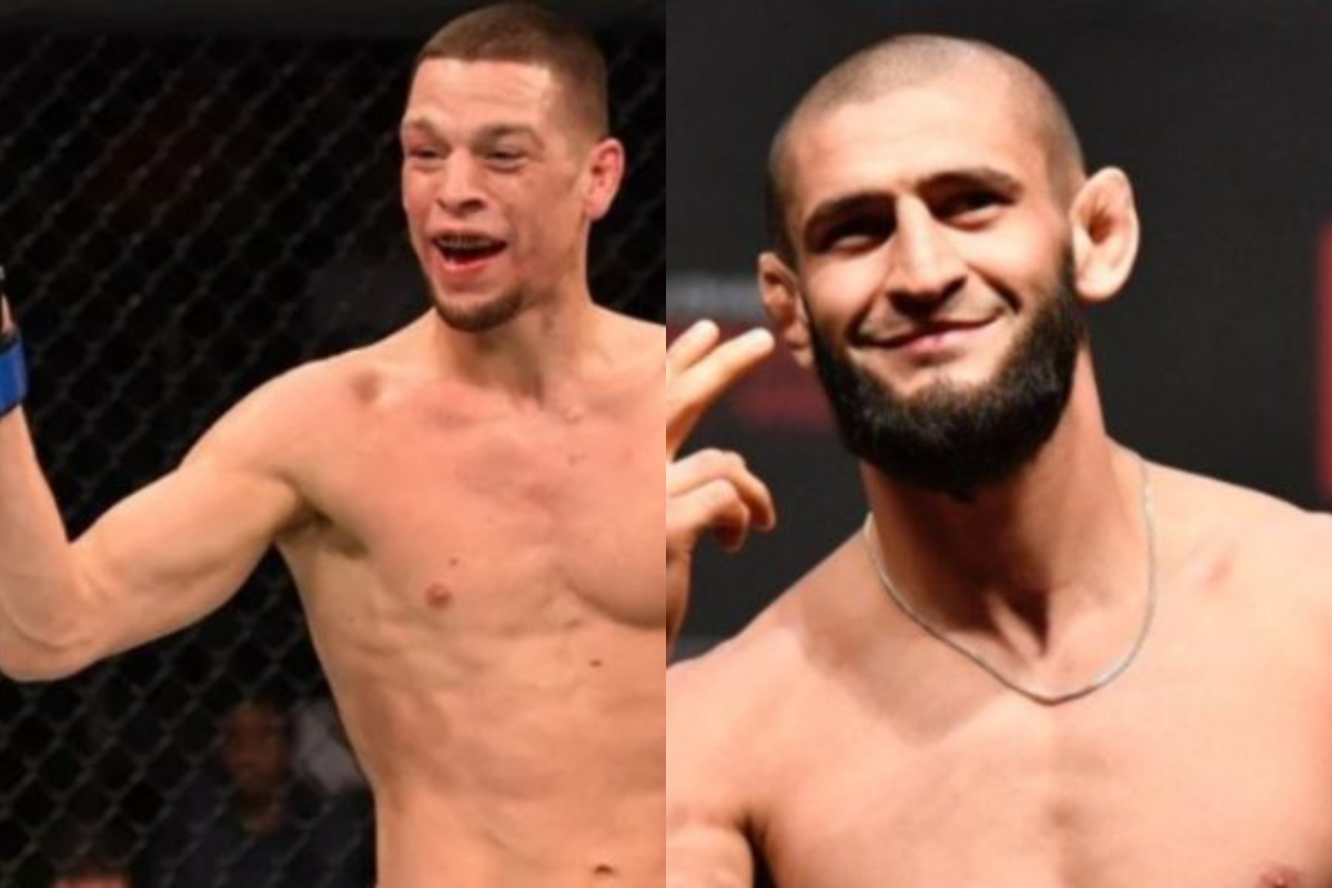 Khamzat Chimaev Nate Diaz