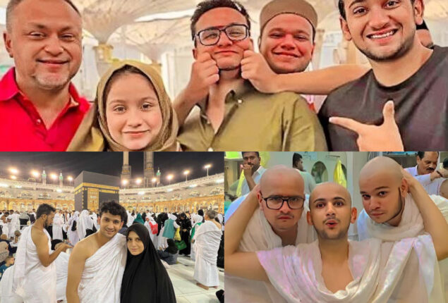 Public criticizes Maaz Safdar from creating vlogs in from of Holly Ka’abah