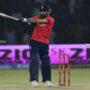 Moeen Ali leads England to a 199-5 in the second T20I