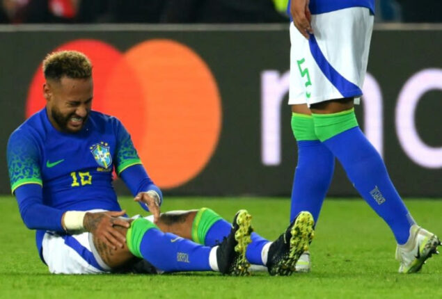 Football injuries ‘up 20 percent’ in Europe’s top leagues