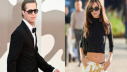 Brad Pitt is taking it easy with recently divorced Emily Ratajkowski