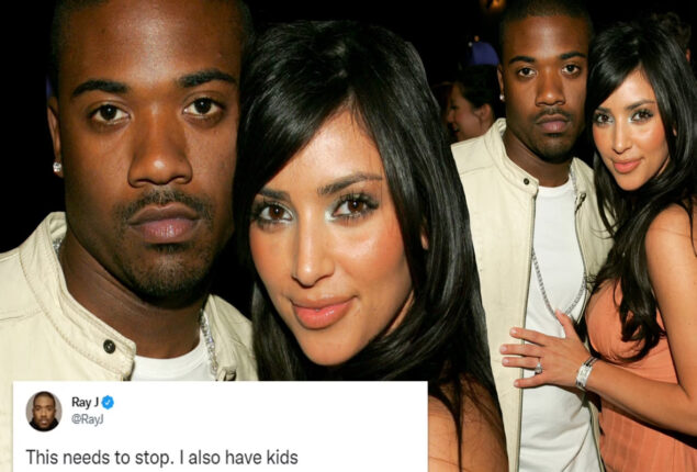 Ray J is “worried” for his children after current shocking tape feud
