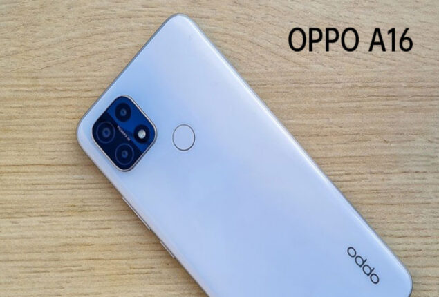 Oppo A16 4GB price in Pakistan & full specs