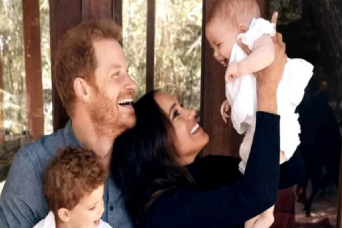 Archie Harrison and Lilibet Diana