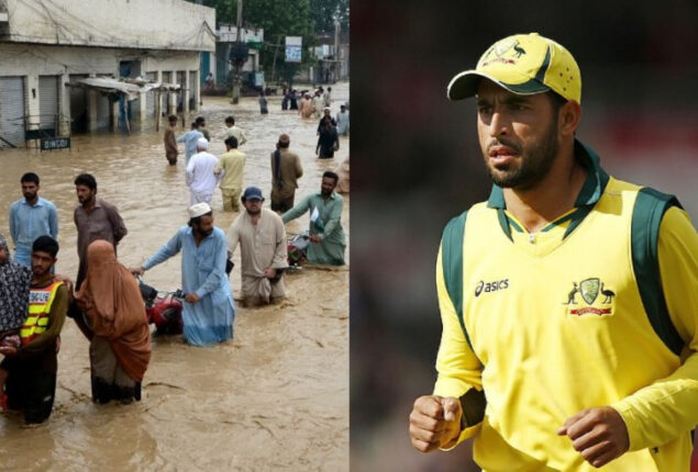 Cricket Australia appeals for donations to help flood-hit families across Pakistan