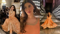 Naimal Khawar looks elegant as she leaves for night out with Friends