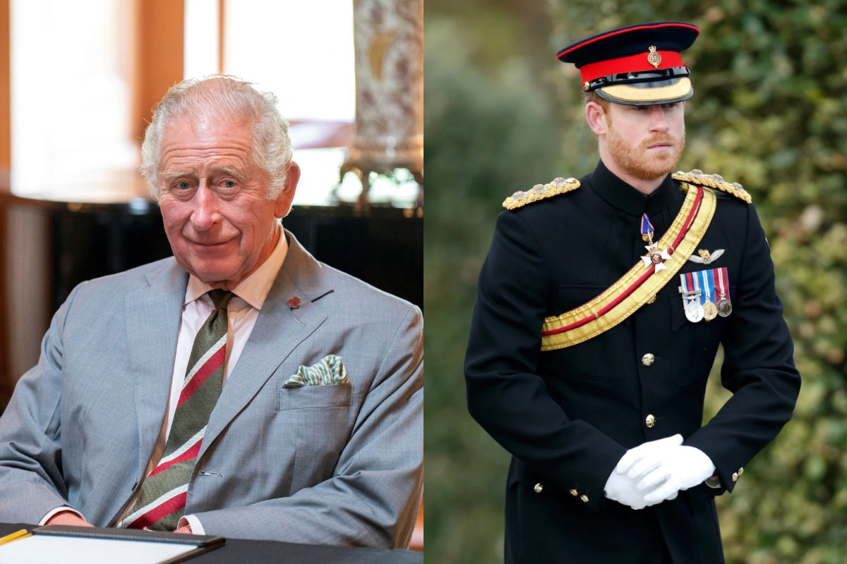 Prince Harry and King Charles