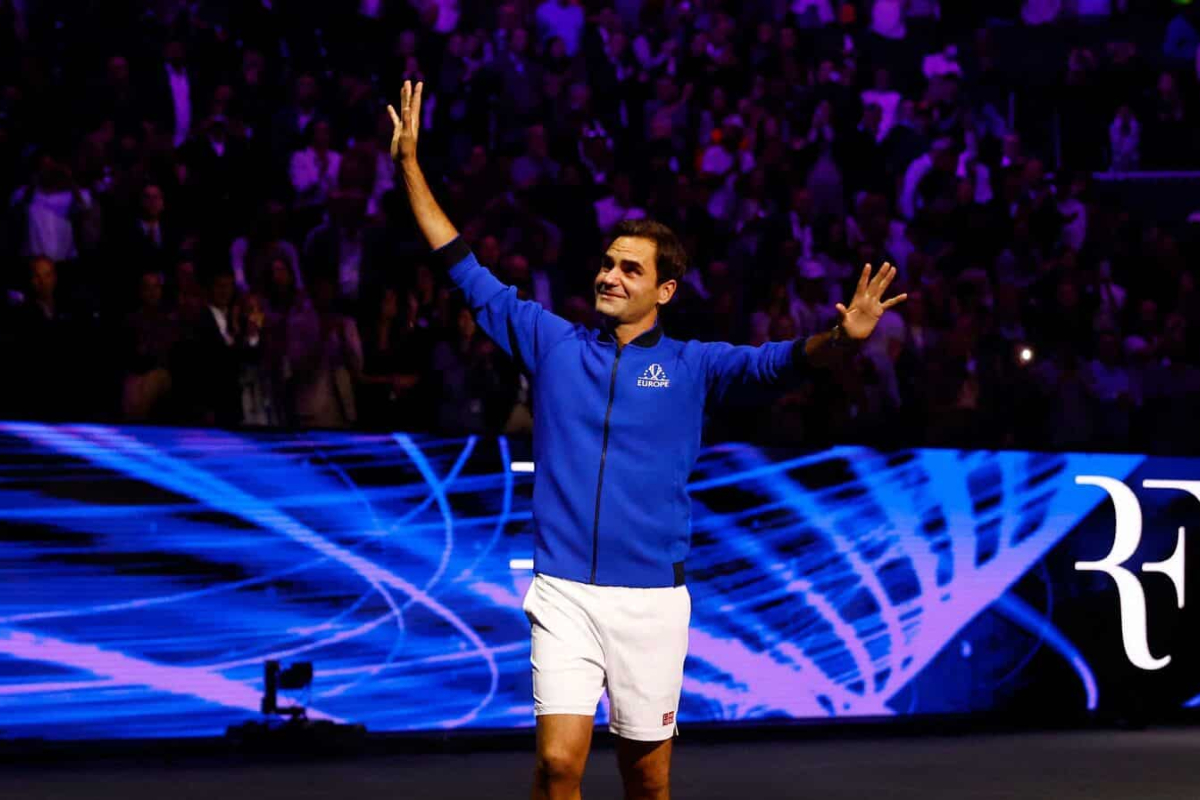 Roger Federer's trophy-filled career
