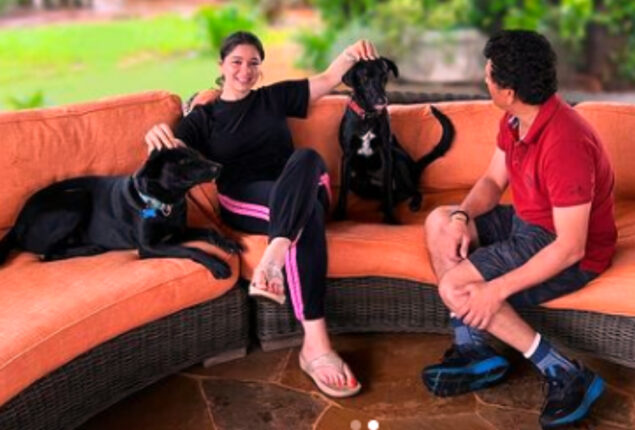 Sachin Tendulkar posted two Instagram photos of his daughter that went viral